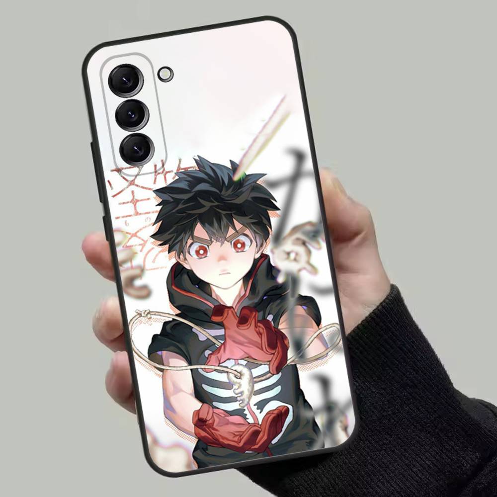 anime Kemono Jihen Phone Case For Samsung Galaxy A13,A21s,A22,A31,A32,A52,A53,A71,A80,Soft Black Shell