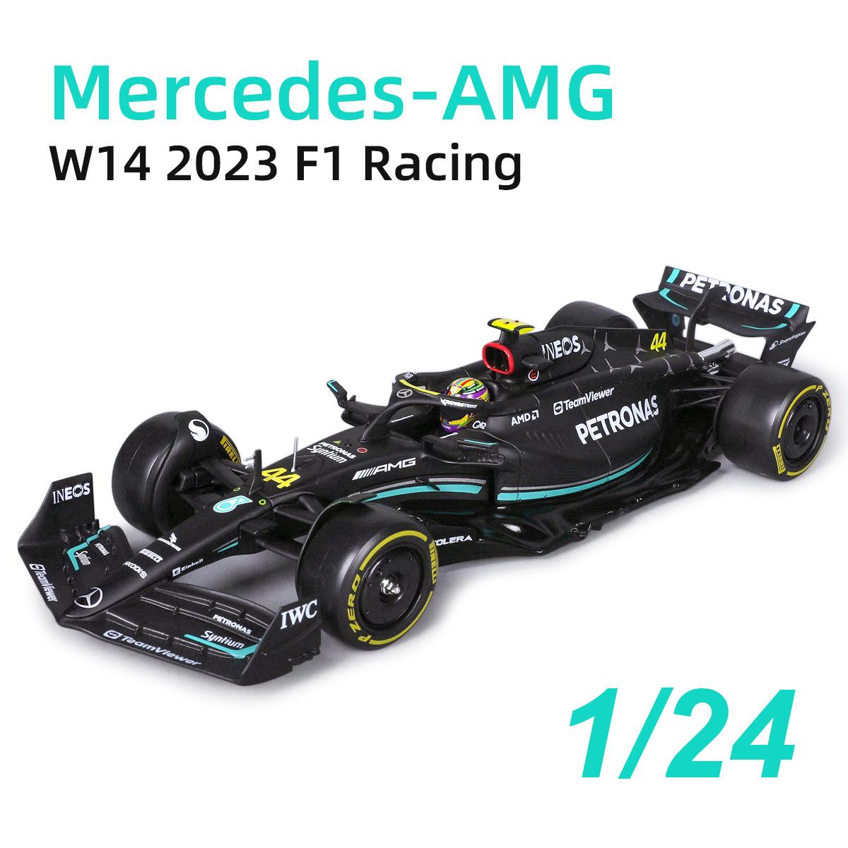 

Ббураго 1:24 Mercedes W14 2023 Гамильтон Коллекция Моделей из Сплава