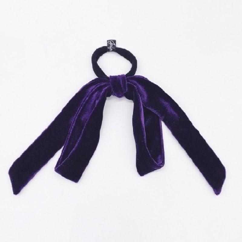 SO`SALT Jennifer Olette Velvet Bow Hair Tie JI2D112002