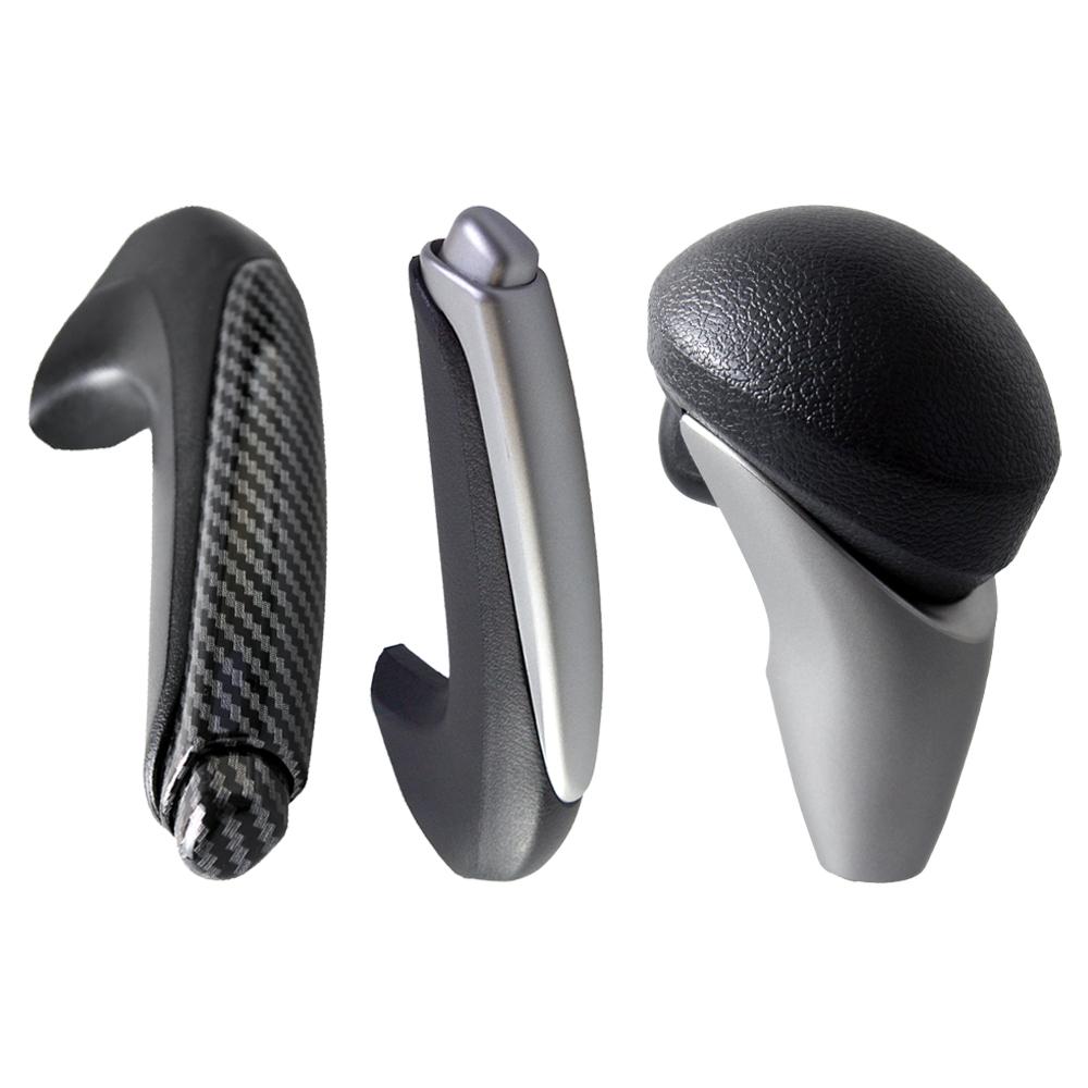 Gear Shift Knob Brake Handle Gear Shift Knob Left Hand Drive Parking Handbrake For Honda Civic 2006 2007 2008 2009 2010 2011