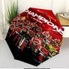 football team.C Print Automatic Open Close Umbrella, Portable Foldable Umbrella, for Outdoor Commute Camping Trip, Ideal Birthday Gift