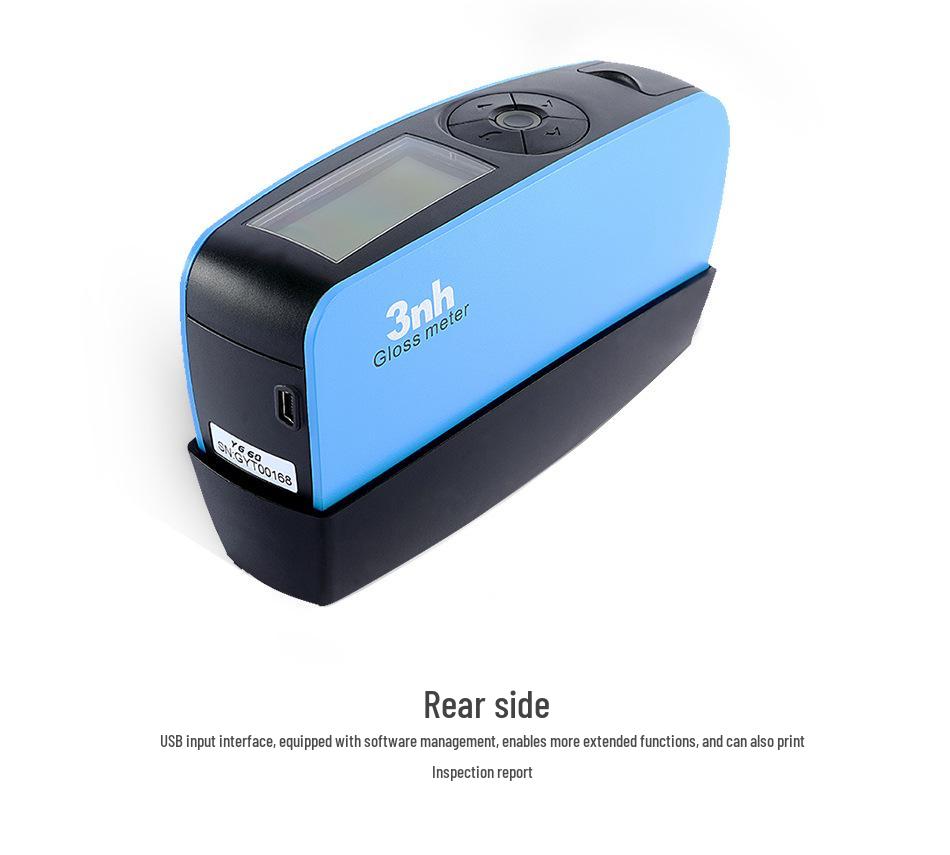 3nh YG60 Gloss Meter for Measuring Gloss on Furniture, Home Decor, Marble, and Tile Surfaces.