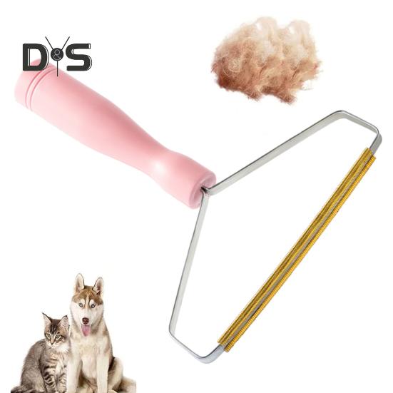 Pet Hair Remover Tool Ergonomic Handle Furniture Carpet Clothes Hair Removal Brush Multi-fabric Pet Hair Remover