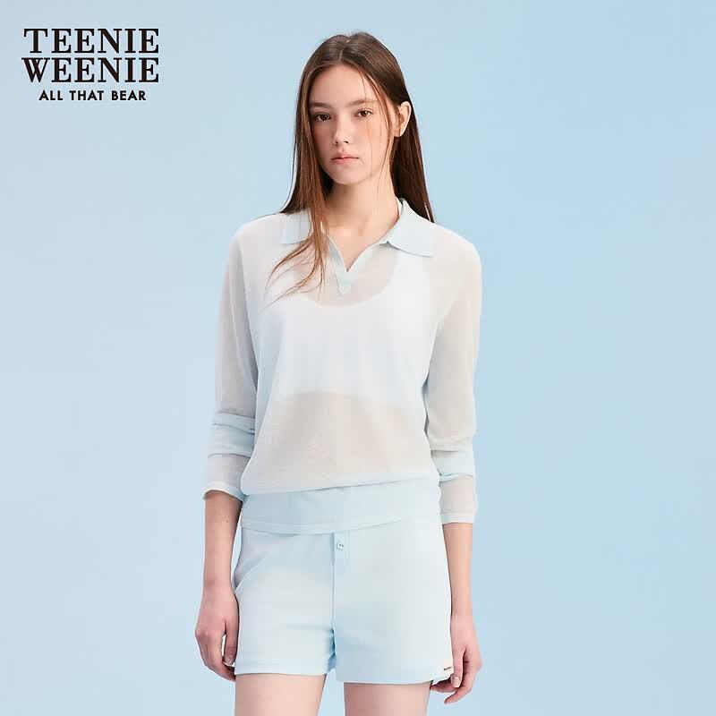 Teenie Weenie Bear Letter Knit Sweater M