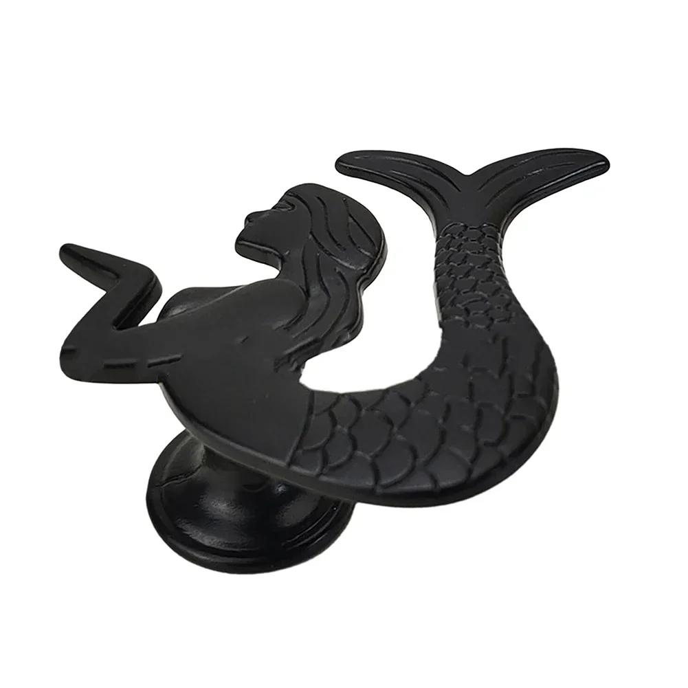 Retro Möbelgriff Schubladenknopf Schranktürgriff Möbelbeschläge Meerjungfrau-förmig Schrank Kleiderschrank Antike Zuggriffe