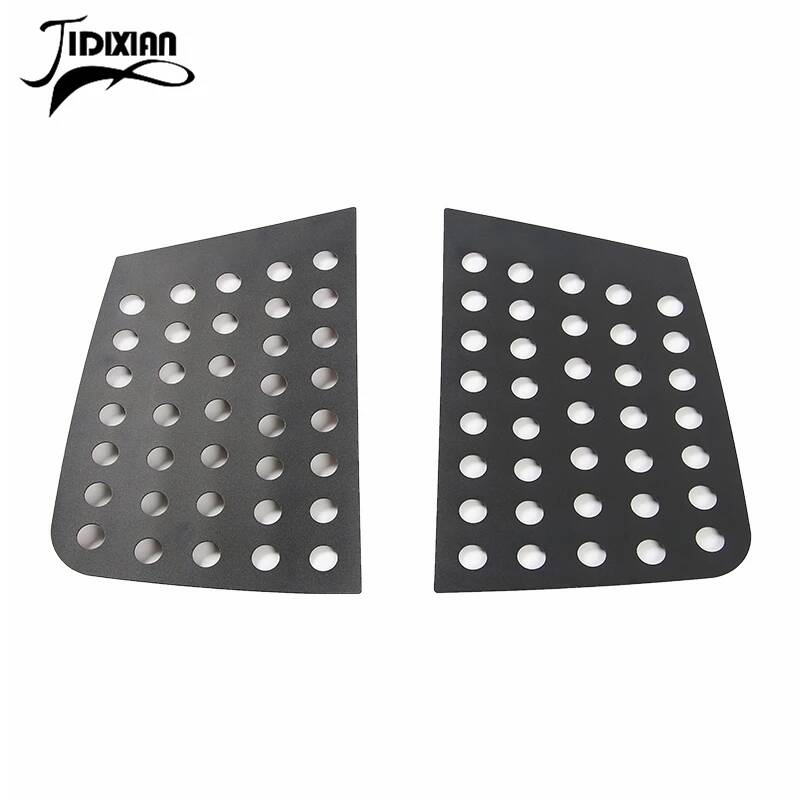 

JIDIXIAN Car Exterior Rear Window Triangle Glass Decoration Cover Panel for Jeep Compass 2017 2018 2019 2020 2021 Up Accessories чёрный