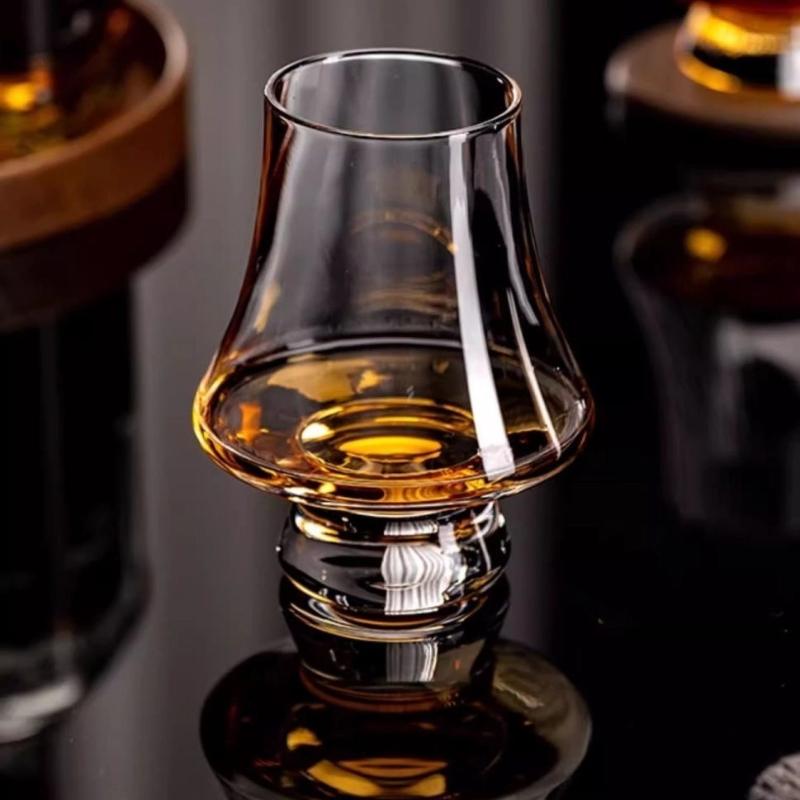 Crystal Whiskey Glass – Clear Tasting Glass for Scotch, Bourbon, and Liquor