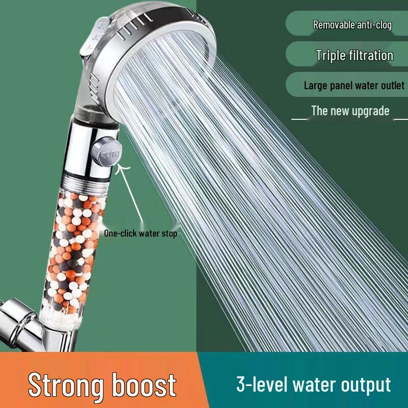 

TLXT Pressurized Shower Head & Filter Faucet Set