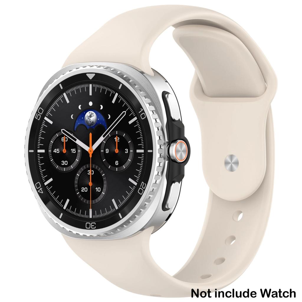 Silicone Band For Samsung Galaxy Watch 8 40mm 44mm 8 Classic 46mm Sports Wrist Bracelet Correa For Galaxy Watch 8 Watchbands