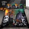 Halloween Duvet Cover Set Thumbedding Halloween Decor Mysterious Forest Bedding Set Polyester Double Queen King Size Quilt Cover
