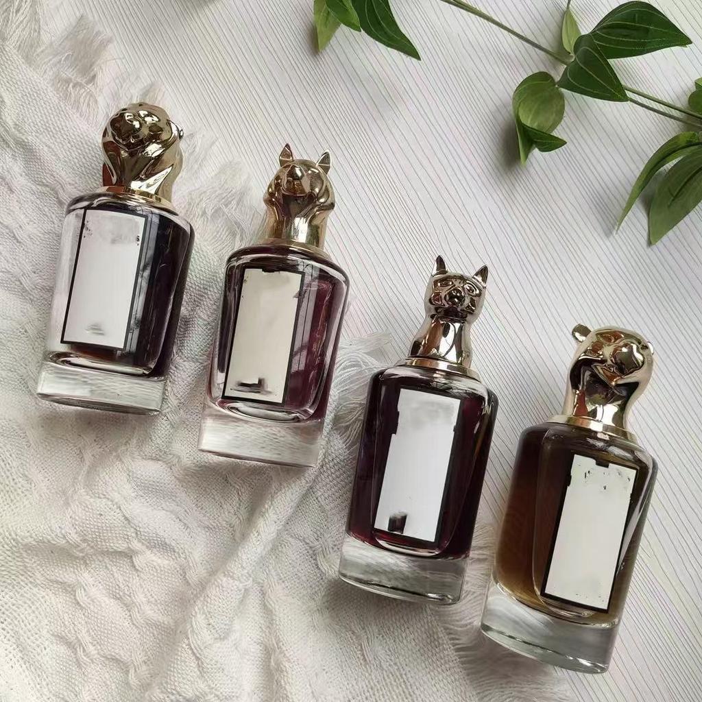 10ml Panhai Animal Head Perfume Sample: Fox, Elk, Hound, Peacock, Parrot Scents - Set of 10 Ready to Ship