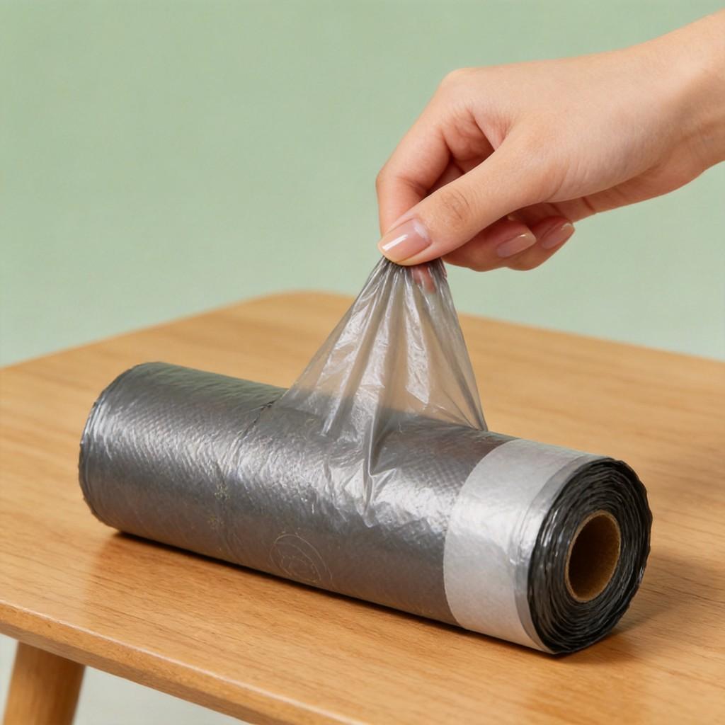 Heavy Duty Household Garbage Bags With Drawstring For Kitchen Waste Management
