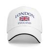 London England Pattern Baseball Cap Outdoor Sports Sun Visor Hip Hop Hats Unisex Men Cute Design Baseball Caps
