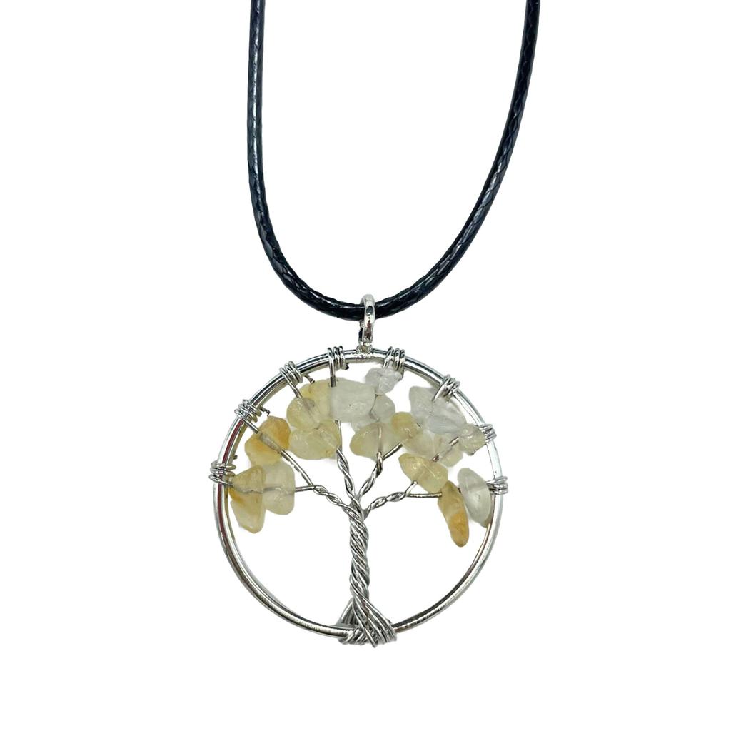 Tree of Life Pendant Carnelian Gemstone