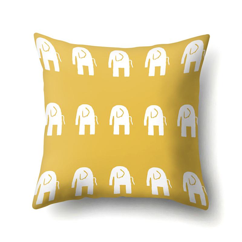Polyester Pillowcase Automobile Decoration Home Printed Pillowcase