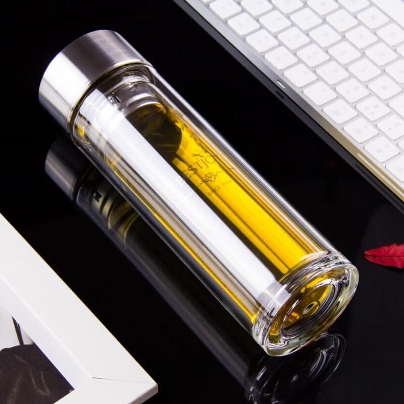 Fuguang Shixi Double-Layer Glass Cup