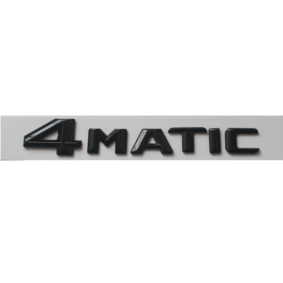 Brilliant Shiny Gloss Black Trunk Fender Letters Number Emblems Badges for Mercedes Benz C63 E63 CLS63 GLE63 GLS63 AMG S 4MATIC