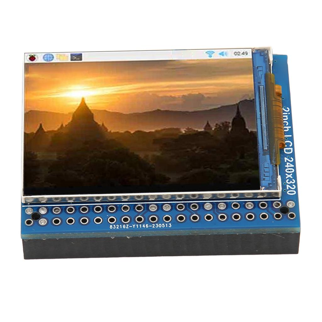 IPS LCD Module 2 Inch 40PIN GPIO Header Onboard Speaker o Play LCD Display Module for RasPi DIY