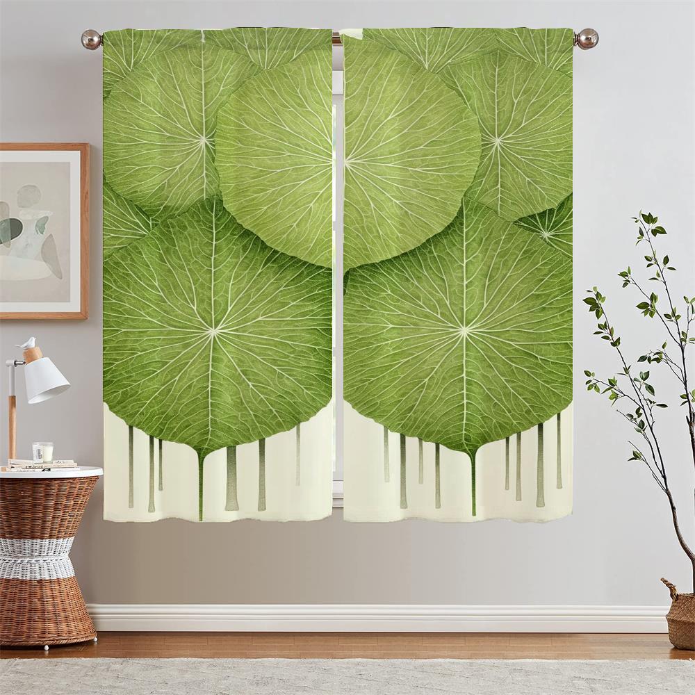 

Momo Illustration Living Room Curtain Tiebacks Curtains for Bedroom Decoration Window Sheer Curtains Blackout Partition Blind W50xH70cmx2pcs-CL