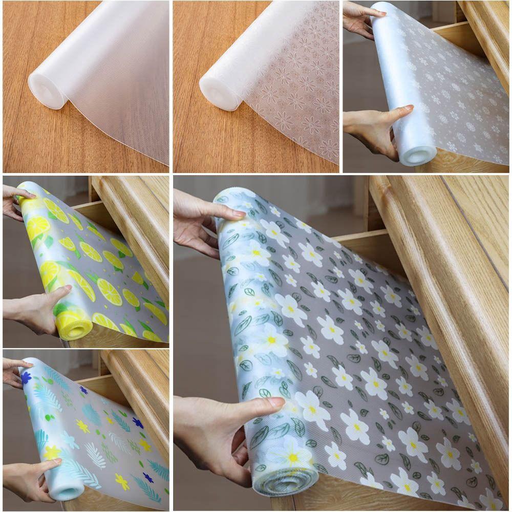 New Waterproof Drawer Liners Reusable Washable Shelf Liner Non-Adhesive Dustproof Cutting Board Paper