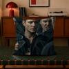 Custom Supernatural Pillowcase  Trendystyle decorative throw pillow cover insert not included fauxembroidery design