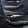 1 Pair Car Interior Left & Right Inner Door Pull Handle Cover Panel Trim for BMW X1 E84 2009-2016 Black/Beige 51412991-775L/776R