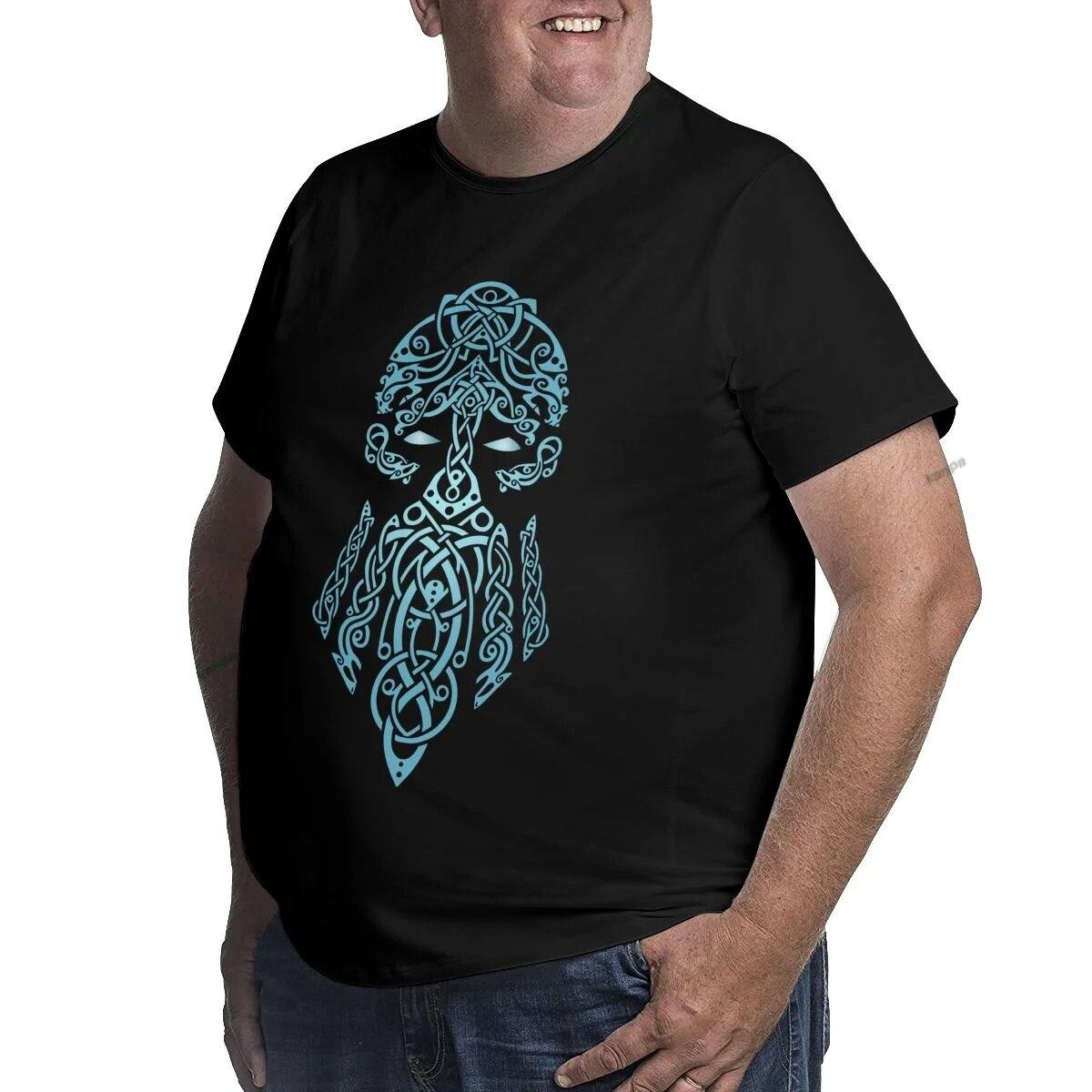 Летние мужские футболки больших размеров S-6XL для детей от 50 до 135 кг — фото 2