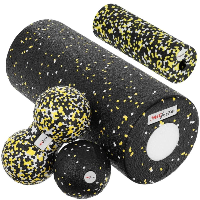 Crossfit 5-In-1 Massage Set, Epp Roller & Ball