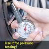 Car Tire Pressure Gauge Stainless Steel Inflation Pressure Gauge High Precision Meter Detector Repair Tools For Mechanical Tires