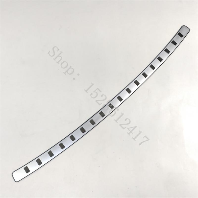 For Mercedes-Benz GLC300L/260 X254 2024 stainless steel Rear Bumper Protector Sill Trunk Tread Plate Trim Car Accessories
