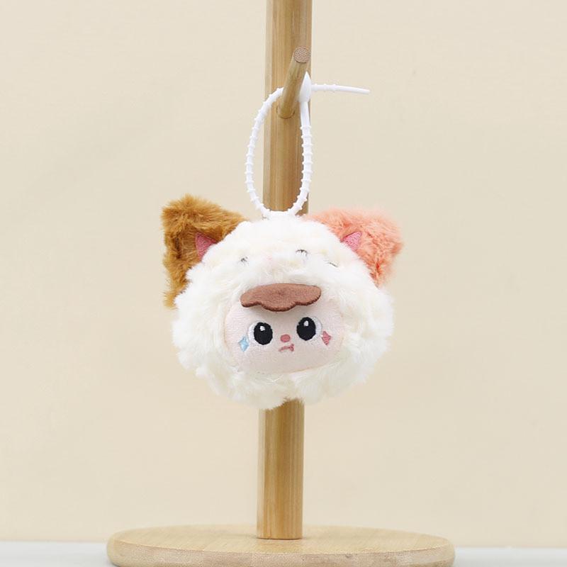 

Baby Plush Cute Pendant Cartoon Rabbit Doll Childrens Bag Keychain Pendant White Doll