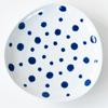 Nishikai Pottery Hasami Ware Lightweight Dish Plate Dish Diameter Approximately 5 Patterns Tableware Set Indigo Pattern Scissors Plate Dish Blue White