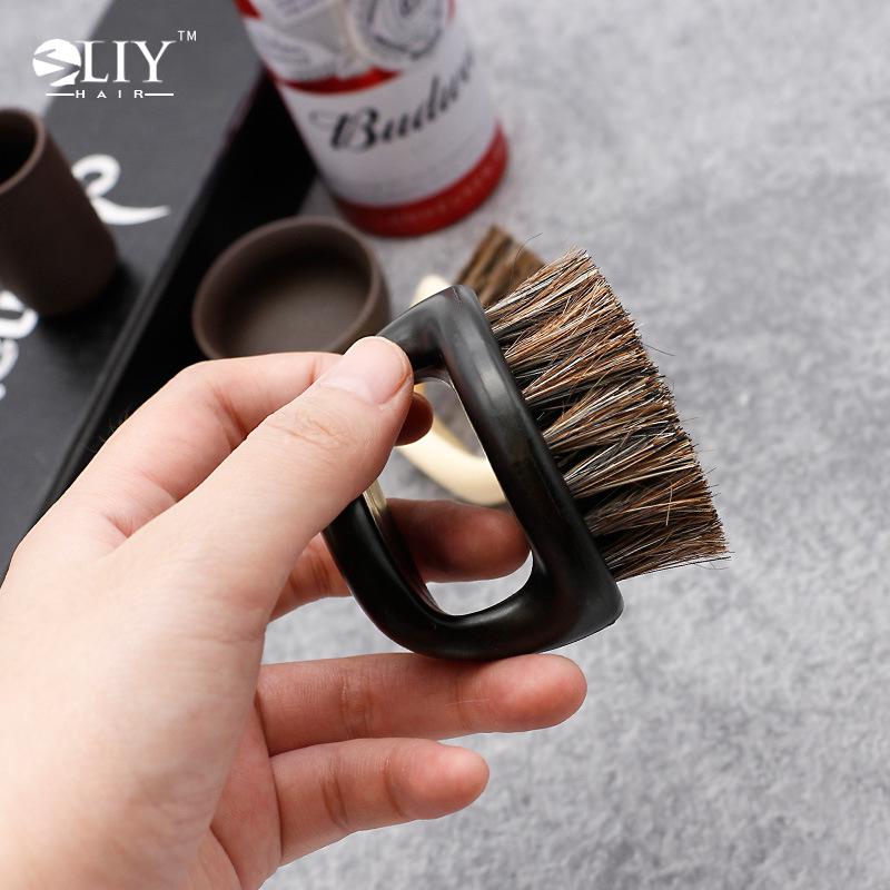 Retro Men's Beard & Hair Cleanup Brush