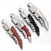 Rose WoodWine Beer Bottle Opener Corkscrew Multifunction Portable Screw Corkscrew Wine Bottle Opener Cook Tools