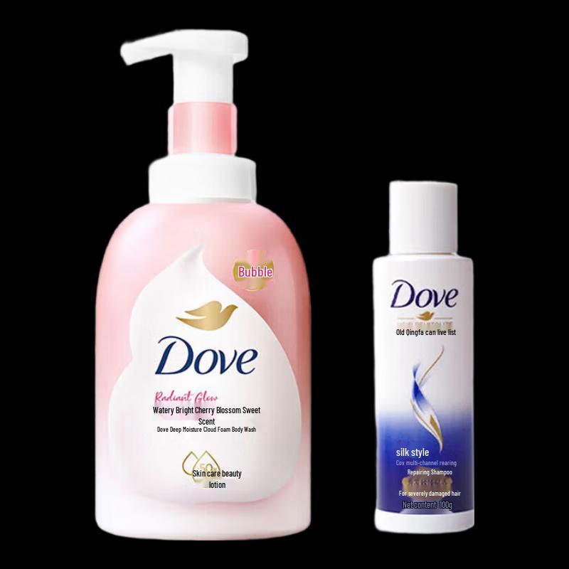 

Dove Cherry Blossom Scented Shower Foam Set