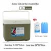 BOLIDOMI Portable Outdoor Insulated Cooler Box