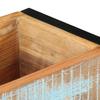 Vidaxl Planter, 60X20X68 Cm, Light Reclaimed Wood