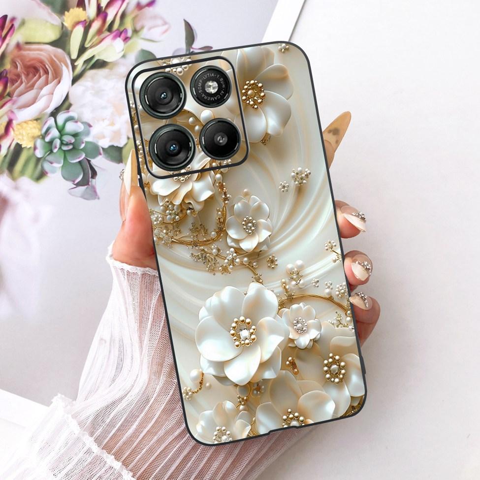 Per Moto G57 Power 5G Custodia Cover Moda Farfalla Gatto Carino Fresco Dipinto Morbido Funda Per Motorola Moto G57 Power 5G Cover del Telefono
