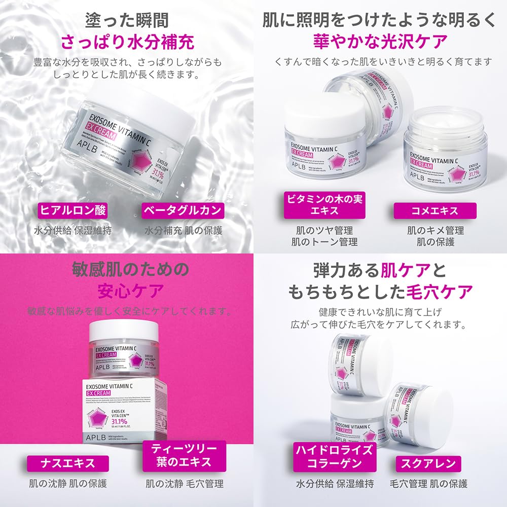 [APLB Offiziell] Exosomen Vitamin C EX Creme 55ml