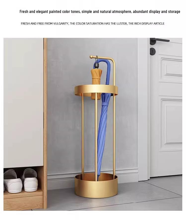 Doorway Umbrella Holder: Entryway Storage and Draining Rack
