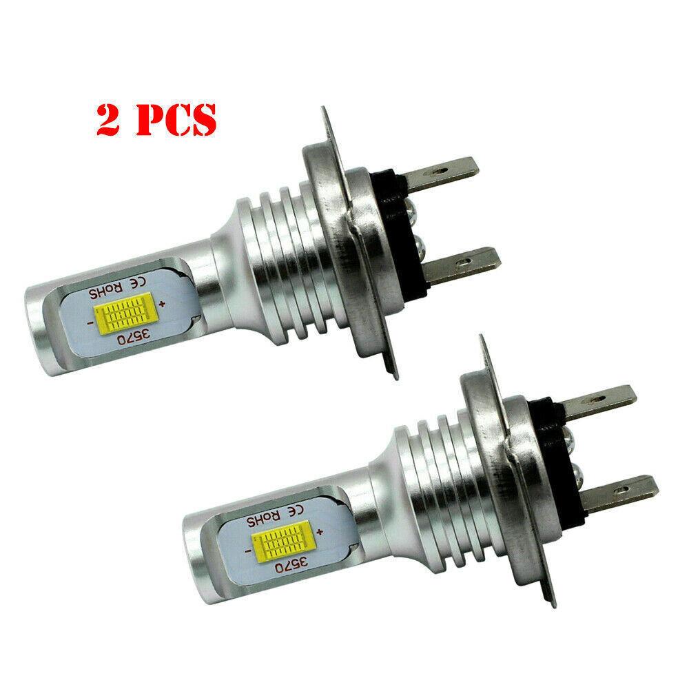 

2 шт. H7 комплект для переоборудования светодиодных ламп для фар сверхдальнего/ближнего света 80 Вт 6000K 4000LM