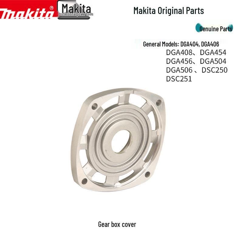 

Запчастини для кутової шліфувальної машини Makita DGA504: Ротор, Статор, Контролер, Корпус перемикача, Натискна пластина, Редуктор