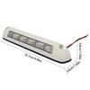 Waterproof Trailers Lighting 12V 24V 600~700 LED Door Step Light for Motorhomes Caravans Entryway Installation