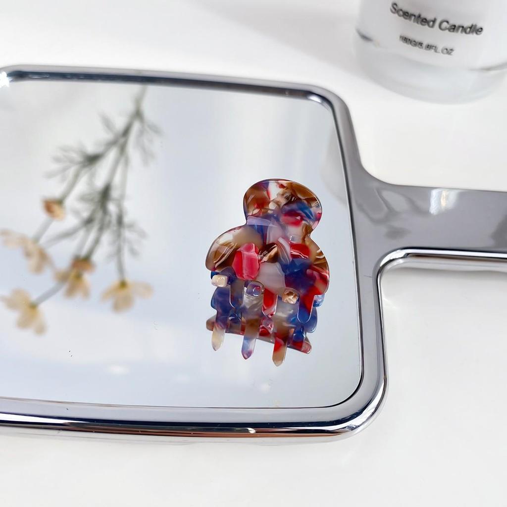 Korean Dopamine Mini Claw Clip: Cute Hair Accessories for Women & Children