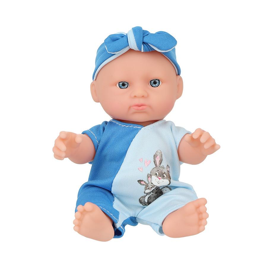 

6.5 Inches New Reborn Doll Toy Simulation Newborn Children Play House Interactive Toy Joints Movable Cute Reborn Dolls Kids Gift 6.5 Inches