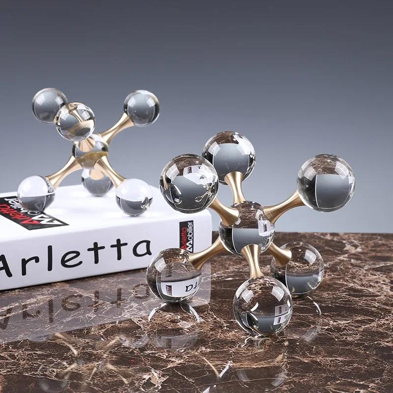 Nordic Luxury Crystal Figurine for Modern Home Decor In Living Room, Bedroom and More Bedside Table,Tea Room Handicrafts