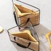Hanger Storage Holder Large Capacity Triangle Organizer Bag with Handles for Household Closet Organization