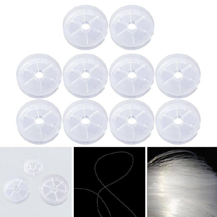 High Strengths Plastic Fishing Line Spools Light weight for Easy Carrying Storage and Simple Organization