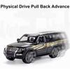 1/32 MITSUBISHI PAJERO Alloy Toy SUV Car Simulation Model Diecast Rubber Opony 6 Drzwi Can Opened Toy Vehicle Prezenty dla Dzieci