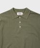 AMFEAST (100% Cotton) Essential Polo Half Knit Olive